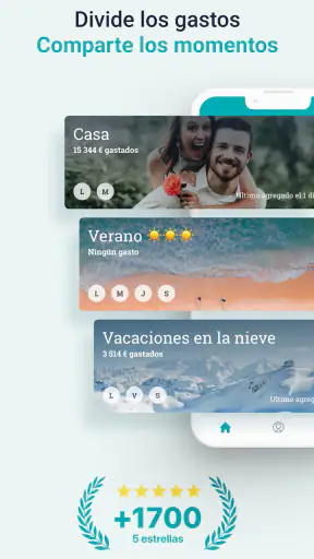 Sesterce – compartir gastos screenshot