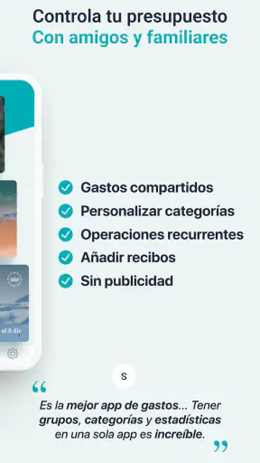 Sesterce – compartir gastos screenshot