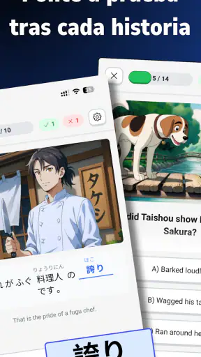 Shinobi: Lee y Aprende Japonés screenshot