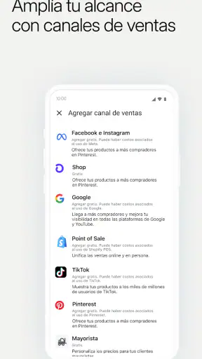 Shopify, tu tienda online screenshot