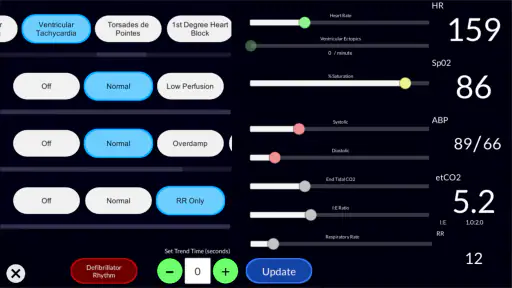 Simpl Patient Monitor screenshot