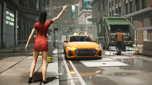 Simulador de Taxi y Auto EVO screenshot