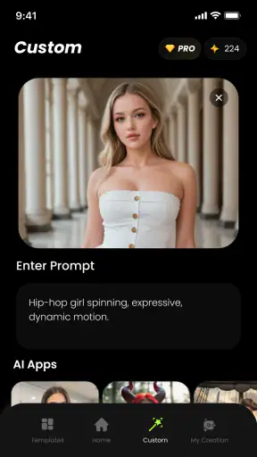 Sinex AI : AI Video Generator screenshot