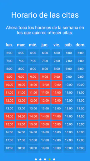 Sistema de reserva de citas screenshot