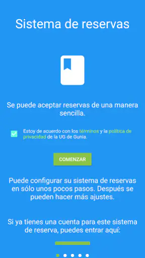 Sistema de reserva de citas screenshot