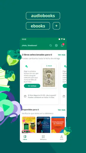 Skeelo: libros y audiolibros screenshot