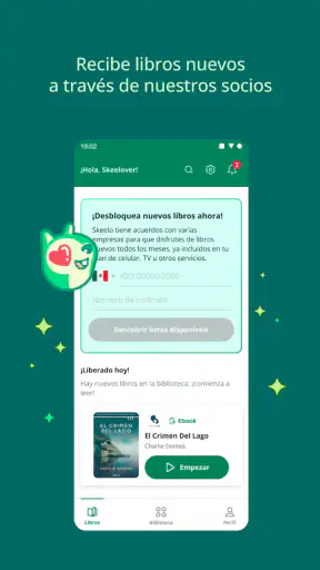 Skeelo: libros y audiolibros screenshot