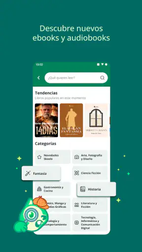 Skeelo: libros y audiolibros screenshot