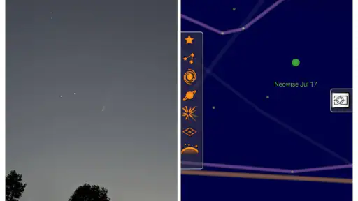 Sky Map: Mapa del cielo screenshot