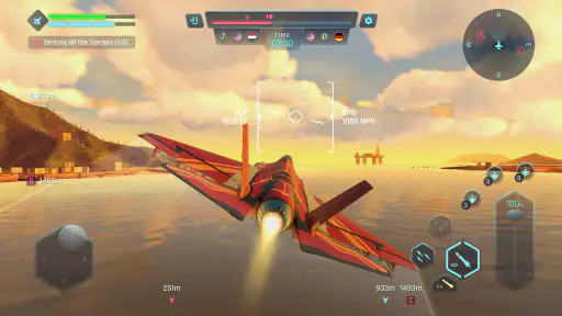 Sky Warriors: Combates Aéreos screenshot