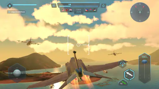 Sky Warriors: Combates Aéreos screenshot