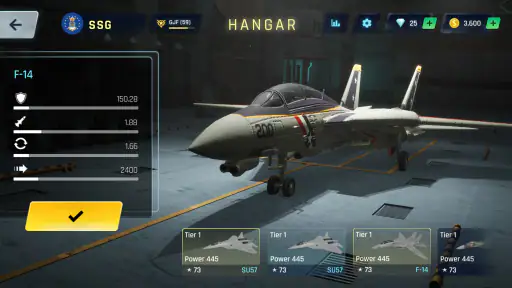 Sky Warriors: Combates Aéreos screenshot