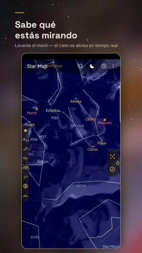 SkyX: Mapa estelar screenshot