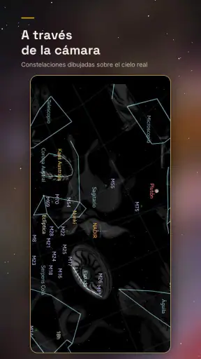 SkyX: Mapa estelar screenshot