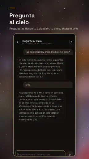 SkyX: Mapa estelar screenshot