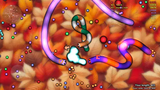 slither.io screenshot