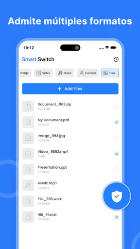 Smart Switch -Transfer archivs screenshot