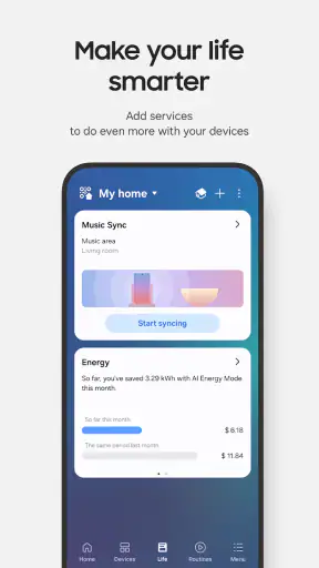 SmartThings screenshot
