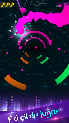 Smash Colors: Bola Música screenshot