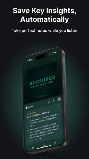 Snipd | AI Podcast Player screenshot