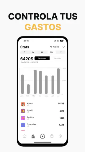 Soldi: Control Gastos Finanzas screenshot