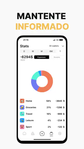 Soldi: Control Gastos Finanzas screenshot