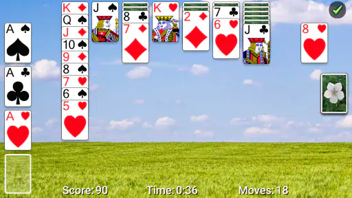 Solitario clásico NETFLIX screenshot