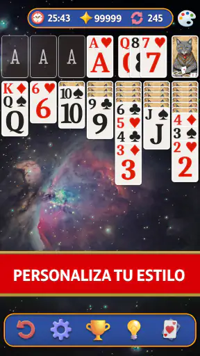 Solitario Klondike - Cartas screenshot
