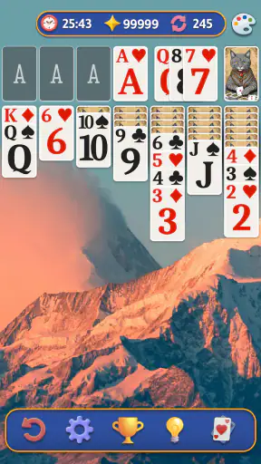 Solitario Klondike - Cartas screenshot