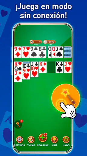 Solitario Klondike Clásico screenshot