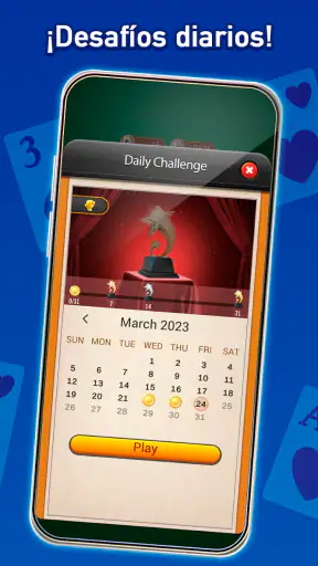 Solitario Klondike Clásico screenshot