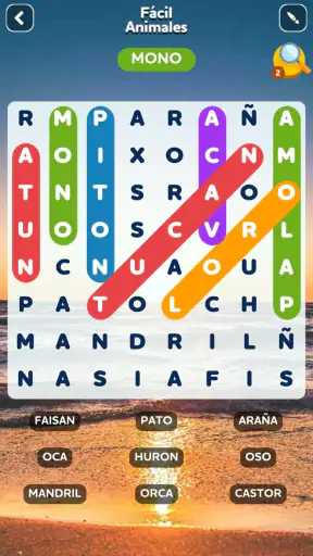 Sopas de Letras Español screenshot
