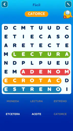 Sopas de Letras Español screenshot