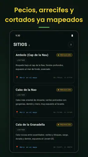 Spearo: Pesca Submarina y Olas screenshot