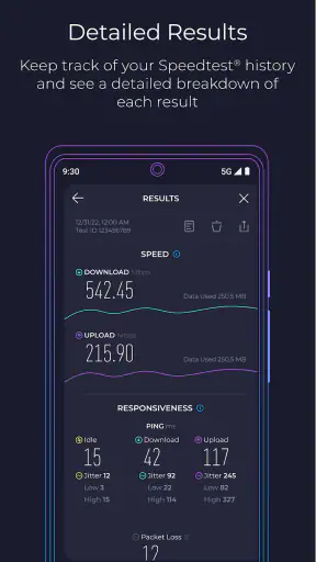 Speedtest de Ookla screenshot