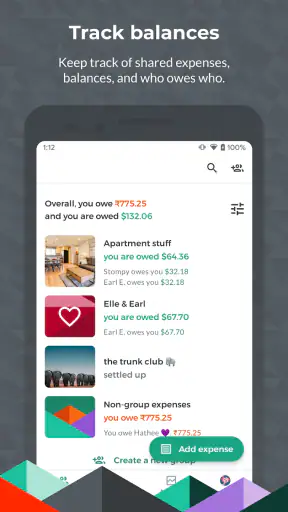 Splitwise - Cuentas y gastos screenshot