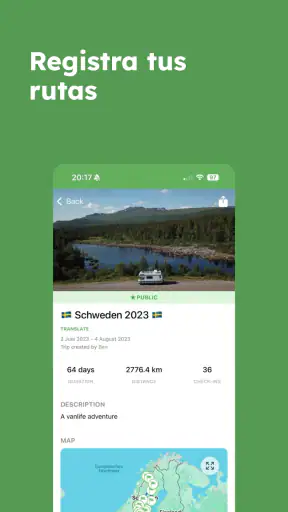 StayFree: Vanlife & Camping screenshot