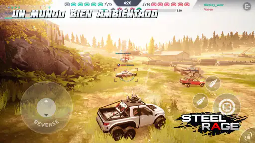 Steel Rage: Mech Cars PvP War screenshot