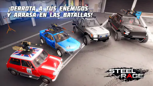 Steel Rage: Mech Cars PvP War screenshot