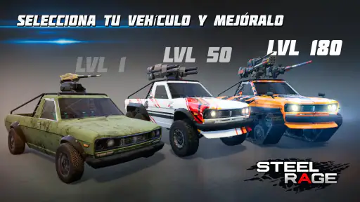 Steel Rage: Mech Cars PvP War screenshot