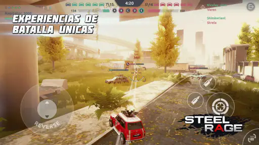 Steel Rage: Mech Cars PvP War screenshot