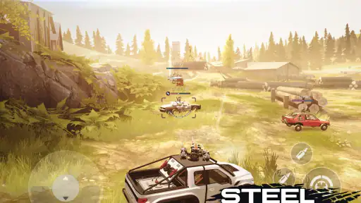 Steel Rage: Mech Cars PvP War screenshot