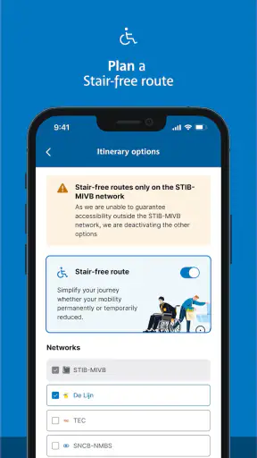 STIB-MIVB screenshot