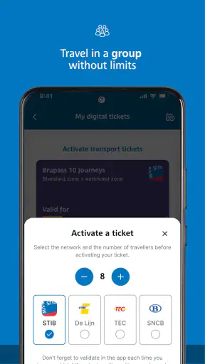 STIB-MIVB screenshot