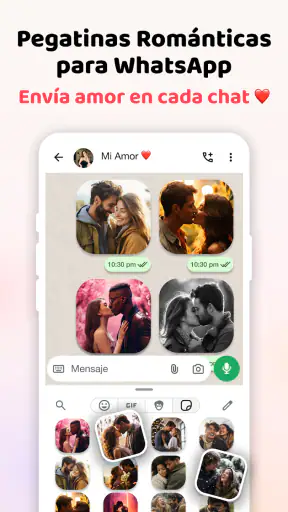 Stickers de amor - WASticker screenshot