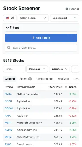 Stock Analysis: Stocks & Funds screenshot