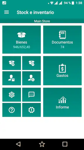 Stock e Inventario Simple screenshot