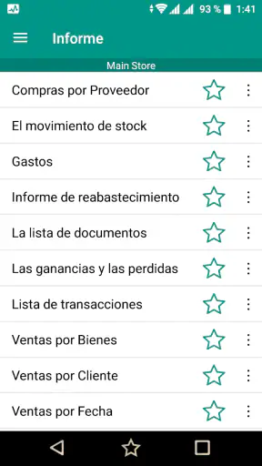 Stock e Inventario Simple screenshot