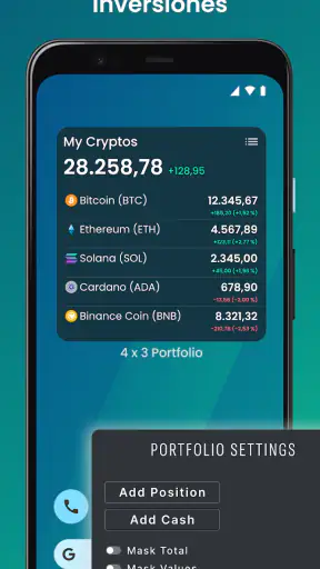 Stock Widget screenshot
