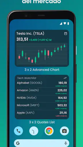Stock Widget screenshot